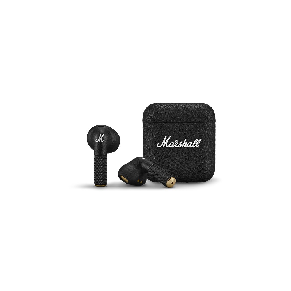 【Marshall】Minor IV Bluetooth 真無線藍牙耳機-經典黑◉80D026
